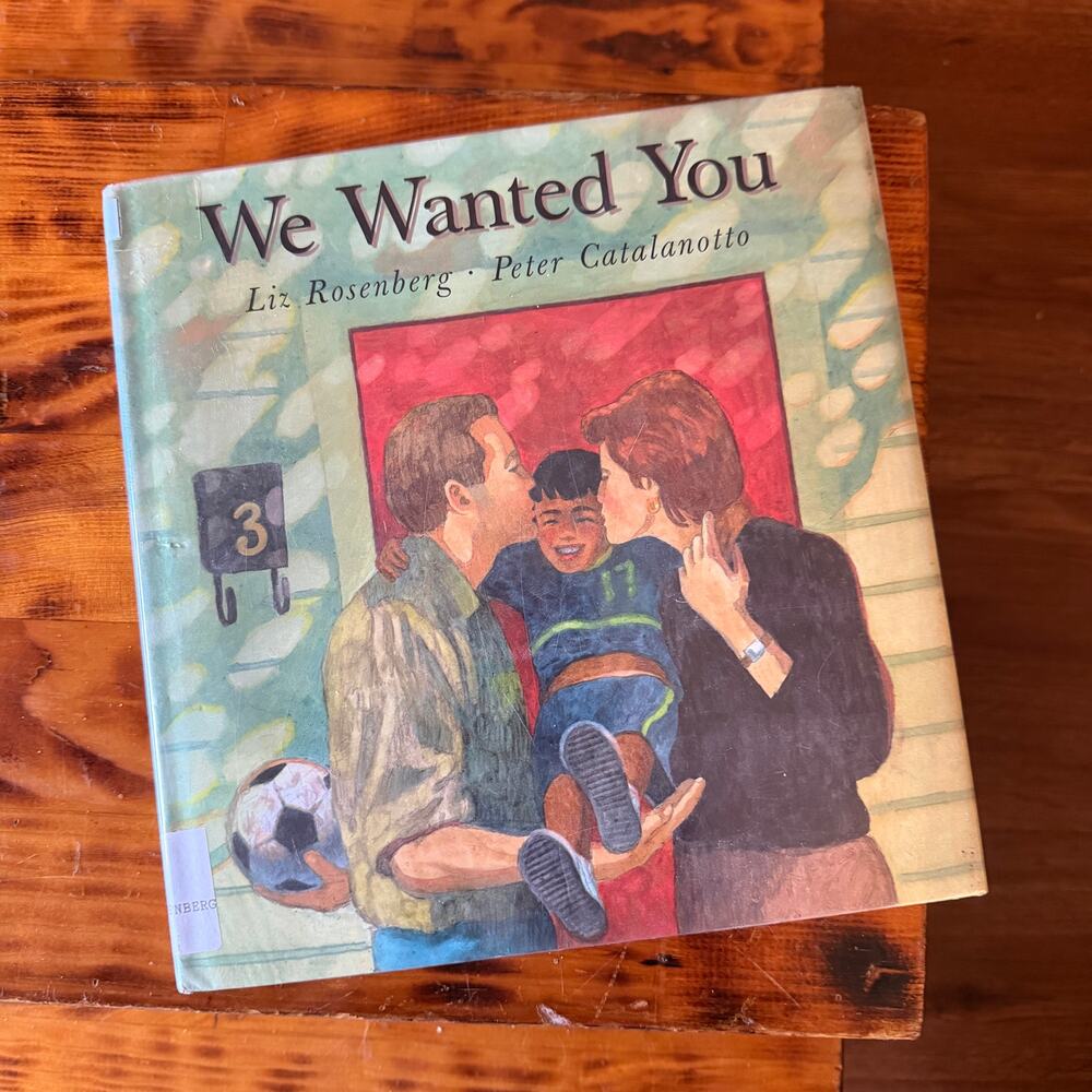 Vintage 2002 We Wanted You (Adoption) Hardcover Book